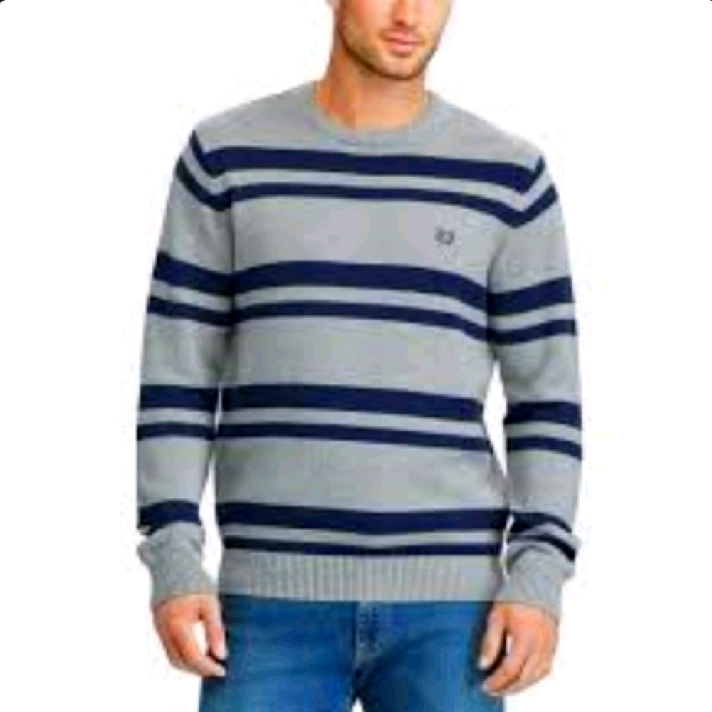 Champs Men's Stripe Crewneck Sweater - Picture 1 of 2